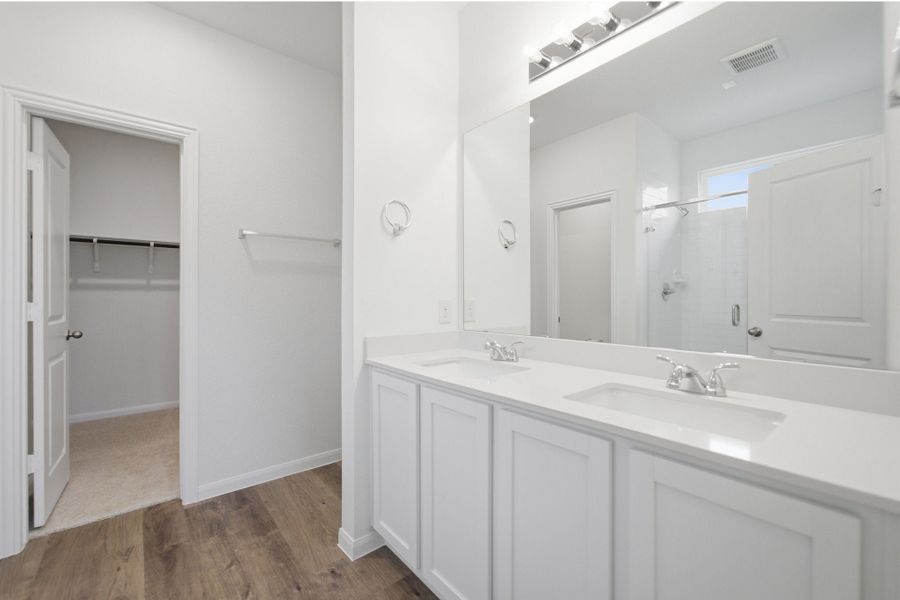 Furnished interior view inside a new home in Willow View, Converse (Image 11).