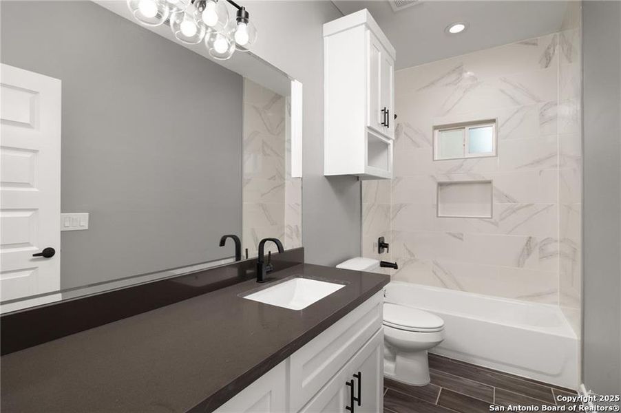 Furnished interior view inside a new home in , Edinburg (Image 2).