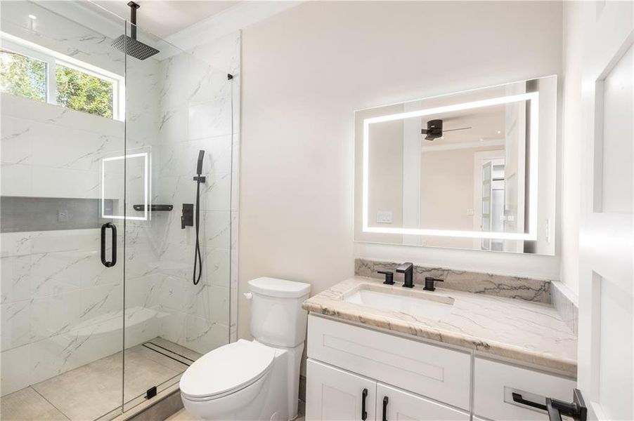 Furnished interior view inside a new home in , Decatur (Image 46).