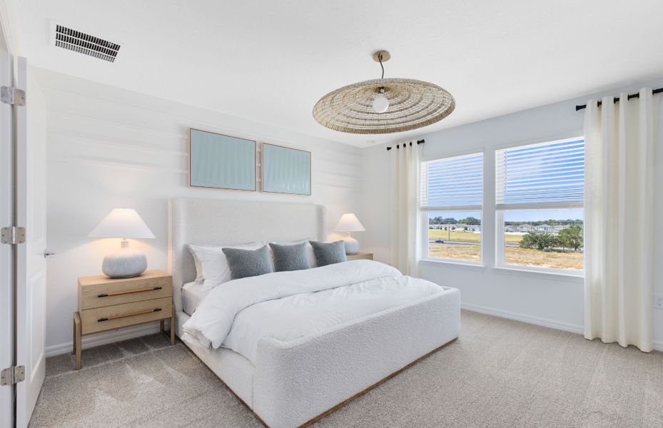 Representative furnished interior of a home built from the Marigold by Pulte Homes in Hartford Terrace, Davenport (Image 7). Representative furnished interior of a home built from the Marigold by Pulte Homes in Hartford Terrace, Davenport (Image 7).