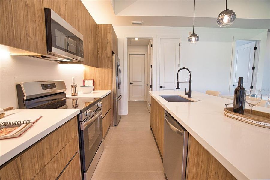 Furnished interior view inside a new home in , Venice (Image 31). Furnished interior view inside a new home in , Venice (Image 31).