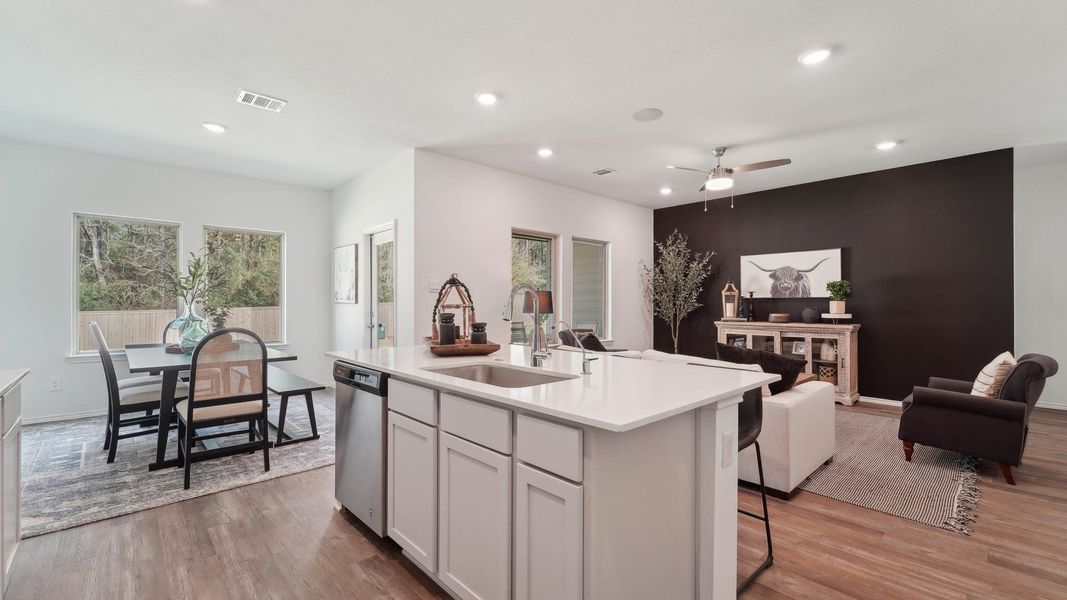 Furnished interior view inside a new home in Cypress Green, Hockley (Image 14).