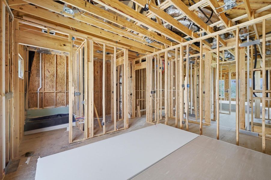 In-progress construction of a new home in , Houston, TX (Image 25).