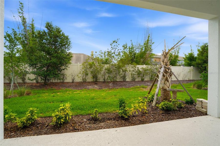 Exterior details and patio area of a home in , Wesley Chapel (Image 3). Exterior details and patio area of a home in , Wesley Chapel (Image 3).