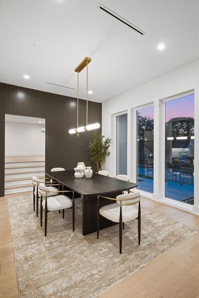 Furnished interior view inside a new home in , Houston (Image 7).