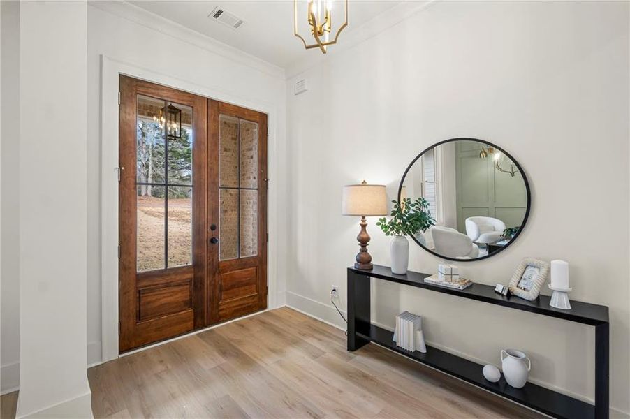 Furnished interior view inside a new home in , Canton (Image 16).