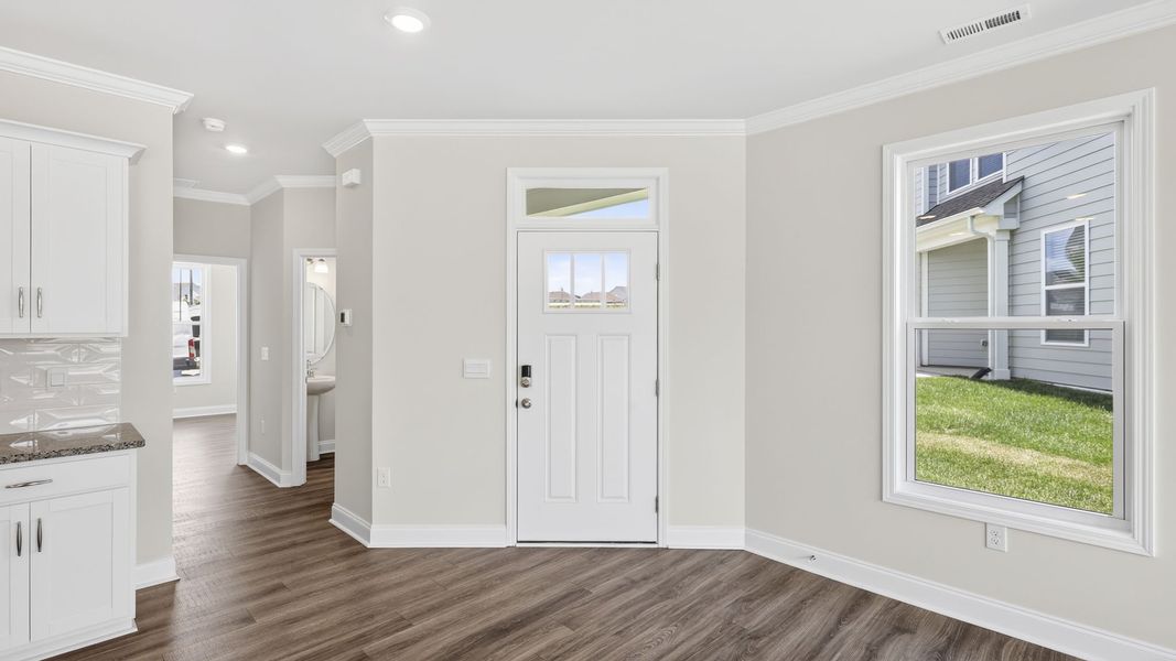 Spacious, unfurnished interior of a new home in The Townes at Stonecrest, Hendersonville (Image 14).
