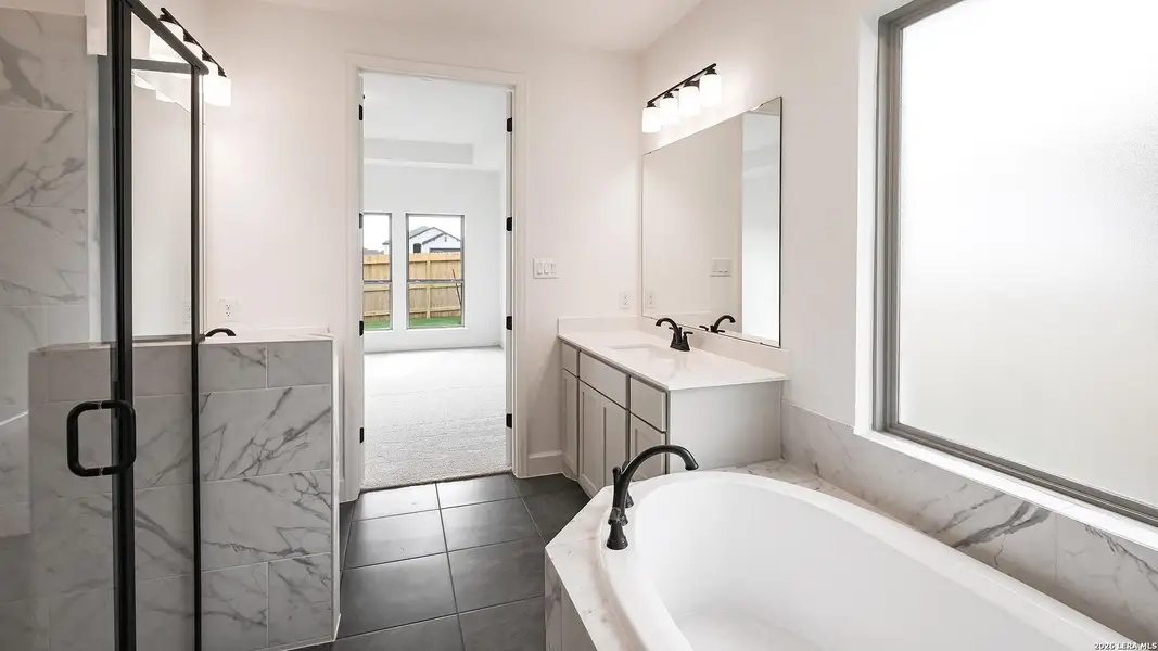 Furnished interior view inside a new home in The Parklands, Schertz (Image 6).