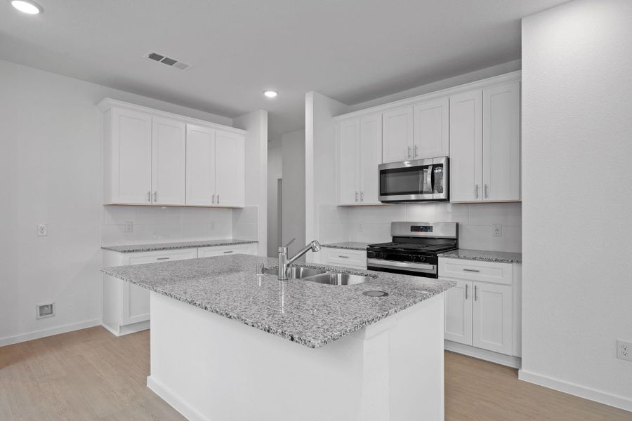 Furnished interior view inside a new home in Peppervine, Porter (Image 8). Furnished interior view inside a new home in Peppervine, Porter (Image 8).