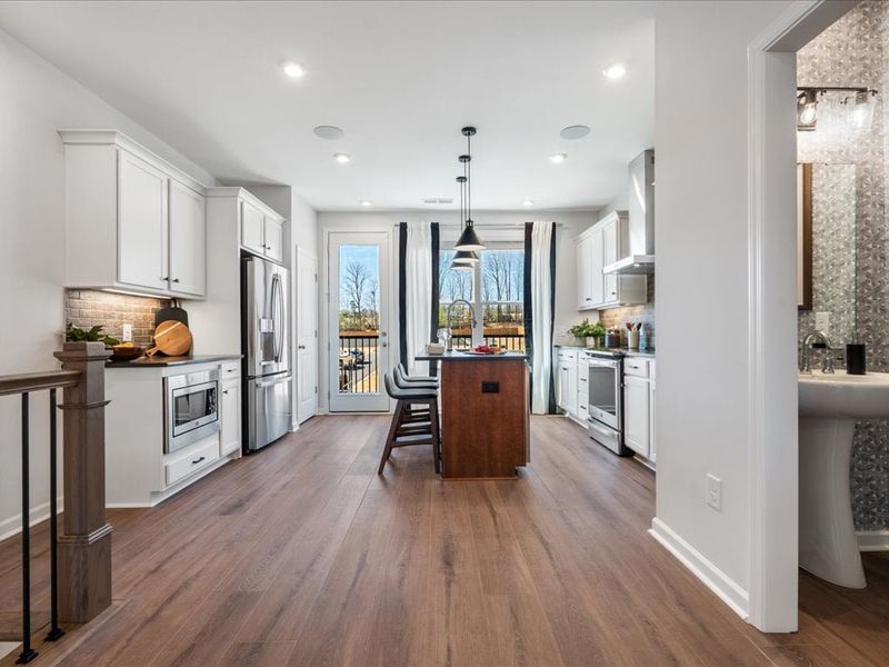 Furnished interior view inside a new home in Southmont, Charlotte (Image 6).
