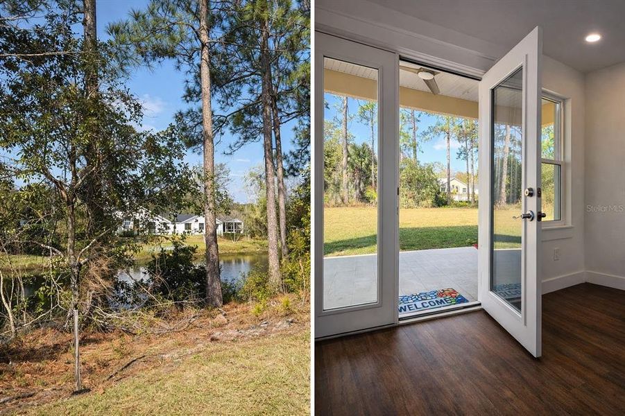 Exterior details and patio area of a home in , Palm Coast (Image 18). Exterior details and patio area of a home in , Palm Coast (Image 18).