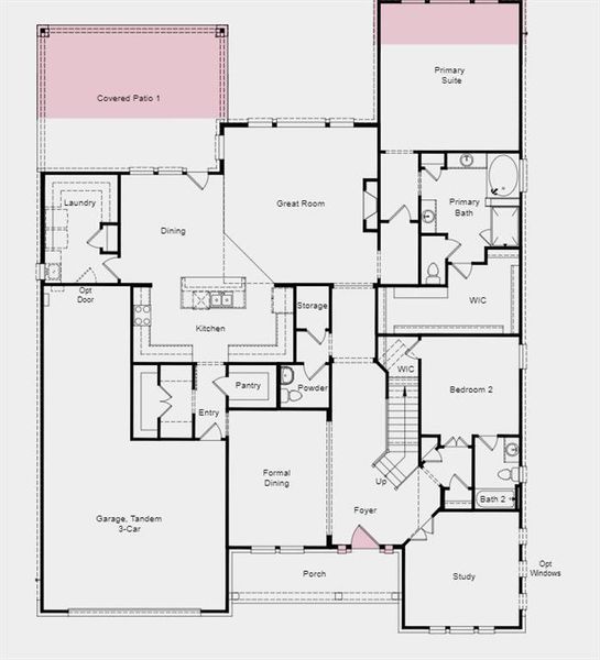 Floorplan level 1