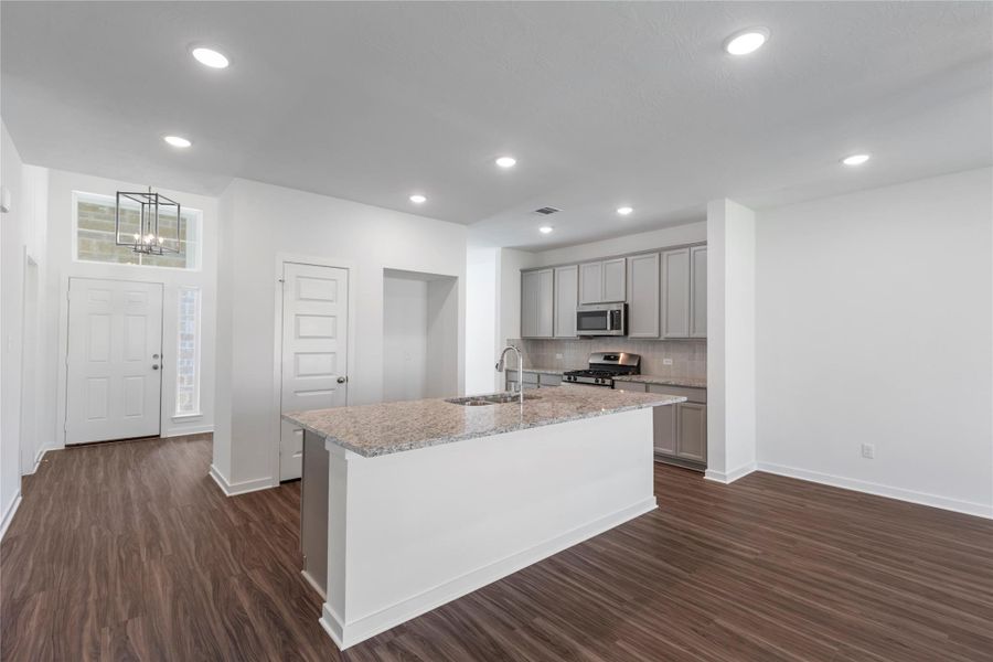 Furnished interior view inside a new home in Spring Lake, Huntsville (Image 15). Furnished interior view inside a new home in Spring Lake, Huntsville (Image 15).