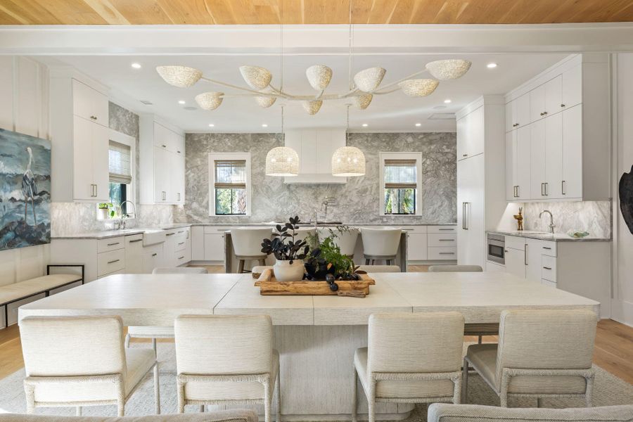 Furnished interior view inside a new home in , Sullivan's Island (Image 8).