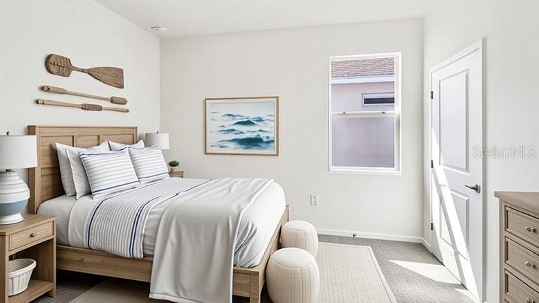 Furnished interior view inside a new home in Twisted Oaks, Wildwood (Image 4).