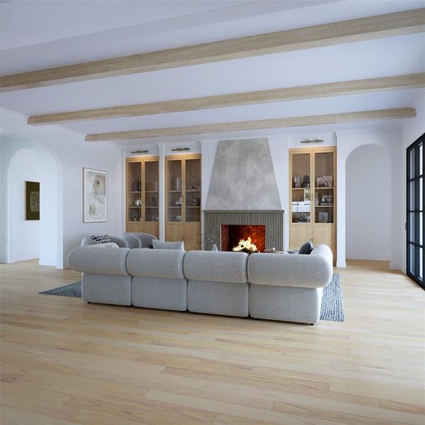 Furnished interior view inside a new home in , Dallas (Image 10).