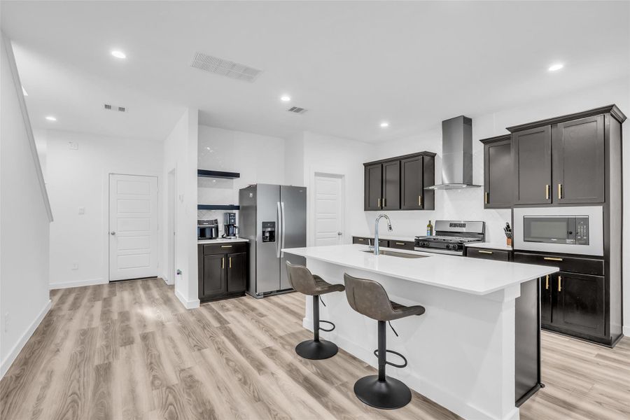 Furnished interior view inside a new home in City Gate North, Houston (Image 18). Furnished interior view inside a new home in City Gate North, Houston (Image 18).