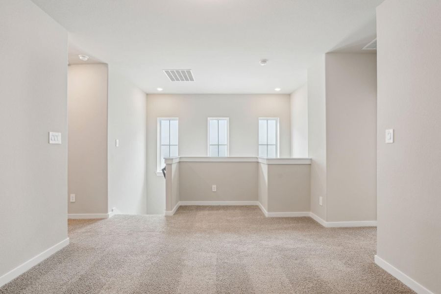 Spacious, unfurnished interior of a new home in Kemah Crossing - City Series, Kemah (Image 21). Spacious, unfurnished interior of a new home in Kemah Crossing - City Series, Kemah (Image 21).