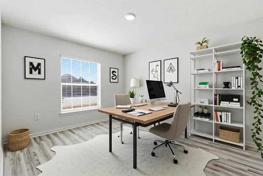 Furnished interior view inside a new home in , Davenport (Image 5).