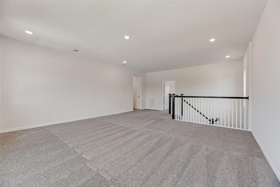 Spacious, unfurnished interior of a new home in Valencia On The Lake, Little Elm (Image 25).