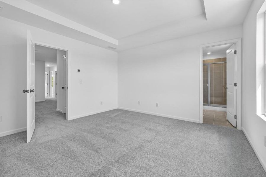 Spacious, unfurnished interior of a new home in Weatherfield, Buford (Image 20).
