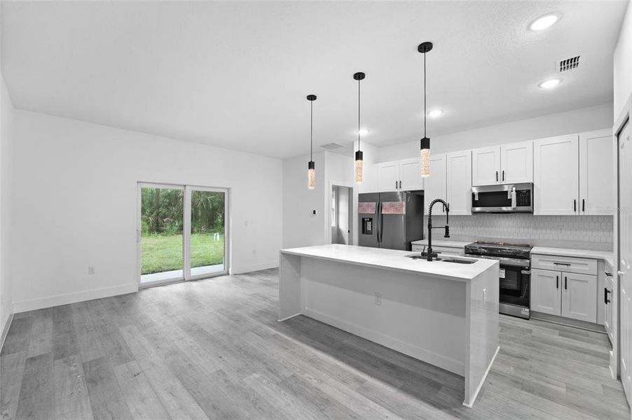 Furnished interior view inside a new home in , North Port (Image 8).