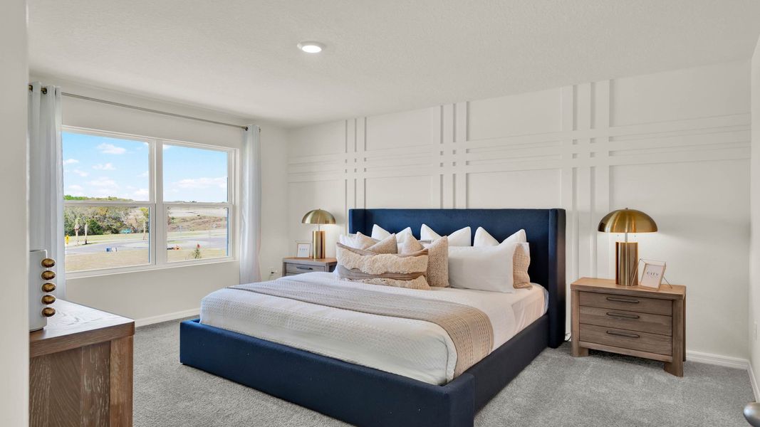 Furnished interior view inside a new home in Crossroads at Kelly Park, Apopka (Image 16).