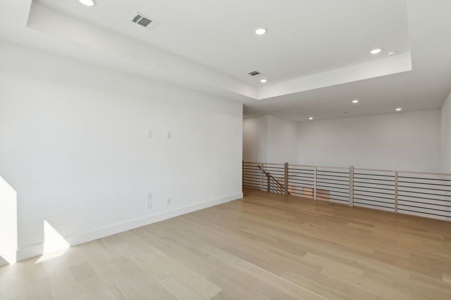 Representative unfurnished interior of a home built from the Montgomery IV by Southgate Homes in Windsong Ranch 71' Series, Prosper (Image 37).
