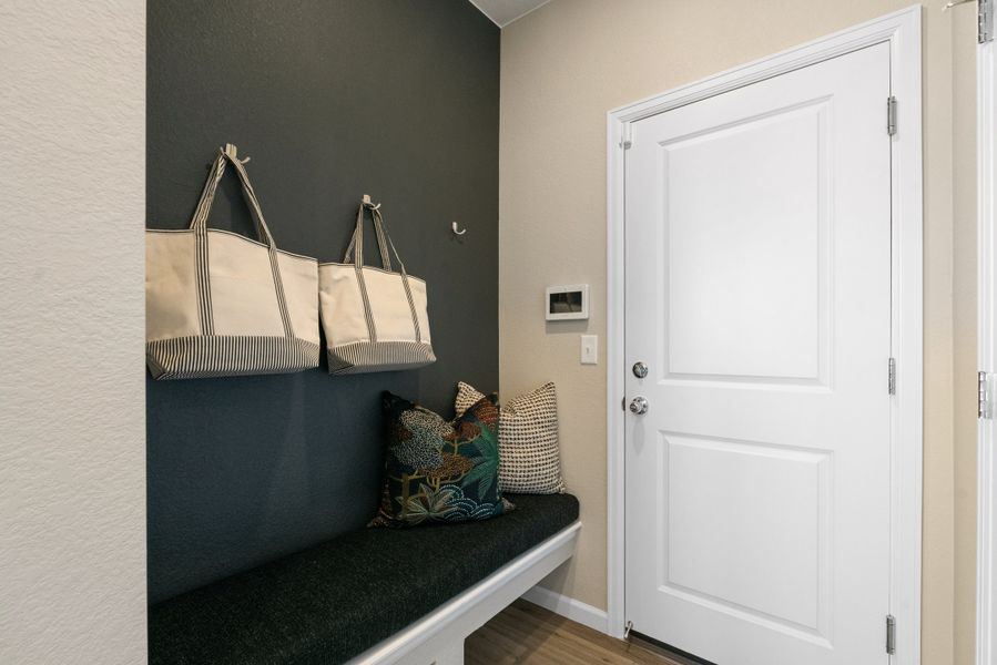 Representative furnished interior of a home built from the 4005 by Risewell Homes in Harvest Crossing, Aurora (Image 7).