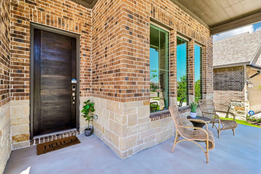 Exterior details and patio area of a home in 6 Creeks, Kyle (Image 3). Exterior details and patio area of a home in 6 Creeks, Kyle (Image 3).
