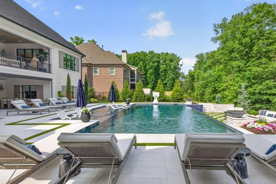 Exterior details and patio area of a home in , Braselton (Image 34).