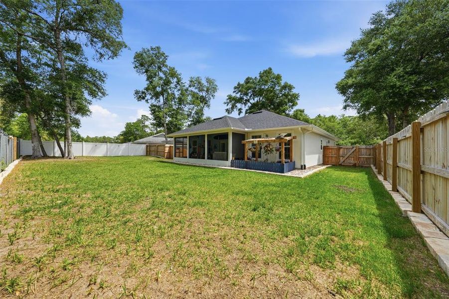 Exterior details and patio area of a home in , Silver Springs (Image 26).