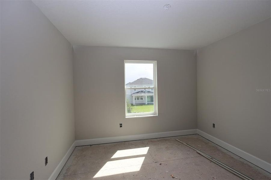 In-progress construction of a new home in Center Lake on the Park, St. Cloud, FL (Image 24).