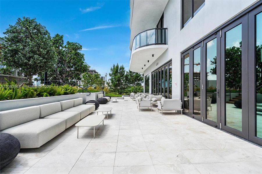 Exterior details and patio area of a home in , Miami Beach (Image 24).