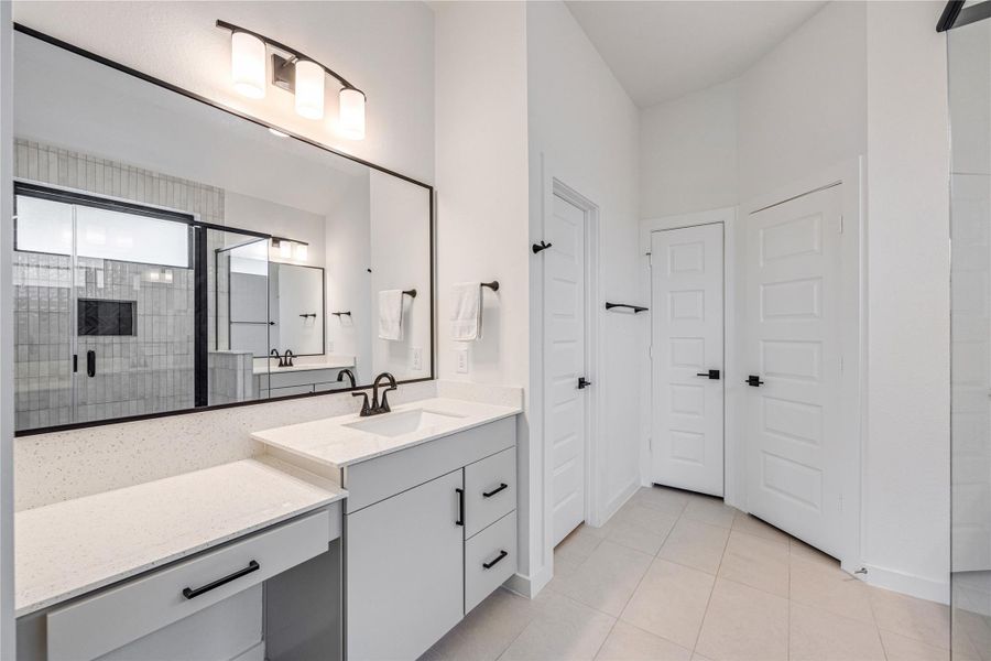 Furnished interior view inside a new home in , Cypress (Image 16).