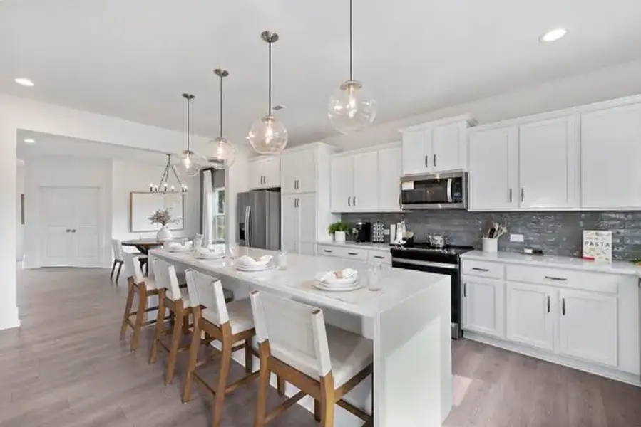 Representative furnished interior of a home built from the Jasper by True Homes in Deerwood Place, North Charleston (Image 3).