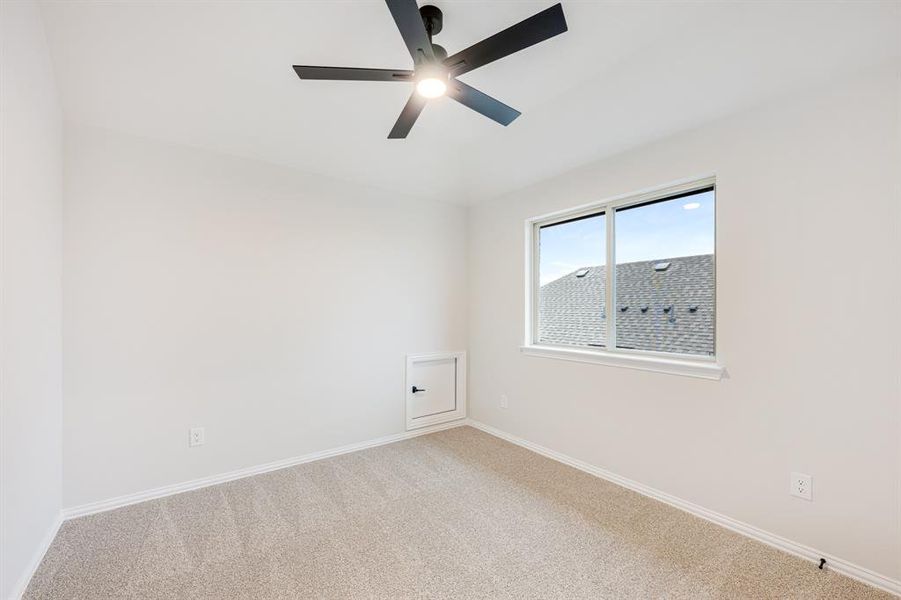 Spacious, unfurnished interior of a new home in Woodstone, Providence Village (Image 28). Spacious, unfurnished interior of a new home in Woodstone, Providence Village (Image 28).