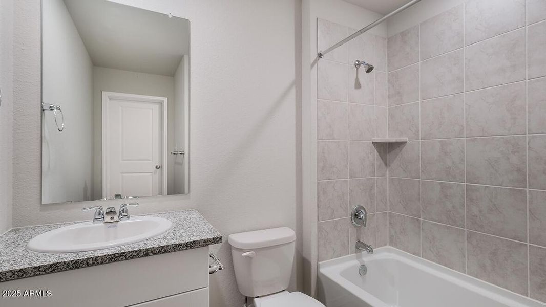 Amber bathroom shower tub