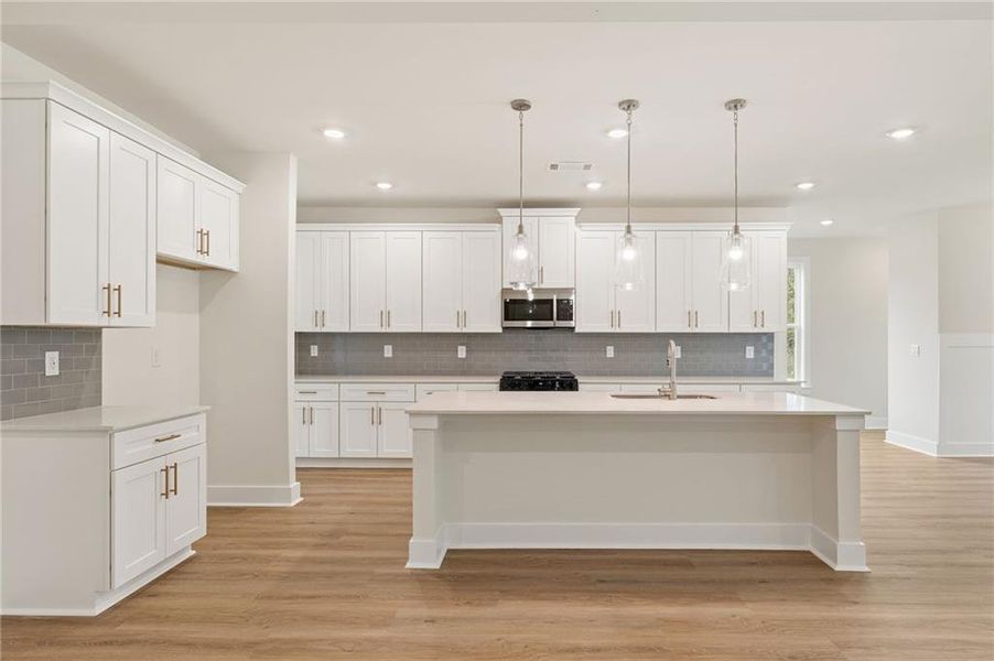 Furnished interior view inside a new home in Bay Creek Overlook, Loganville (Image 6).