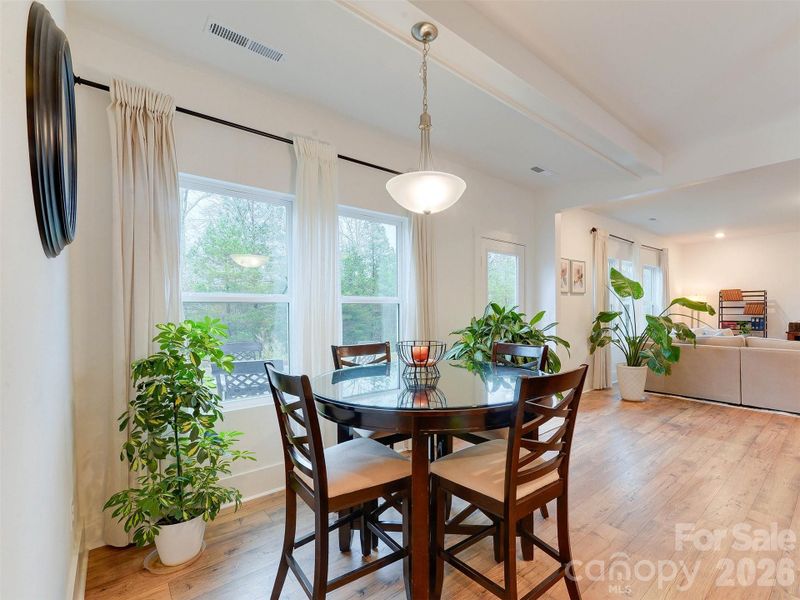Furnished interior view inside a new home in , York (Image 30).