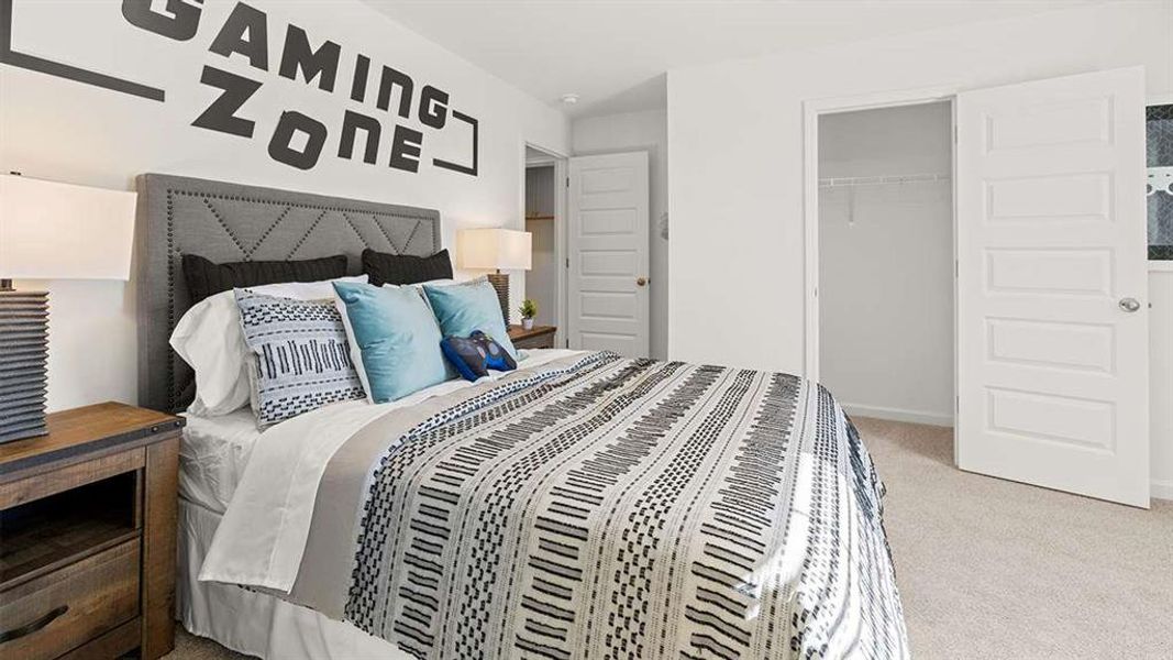 Furnished interior view inside a new home in Heritage Pointe, Senoia (Image 39).