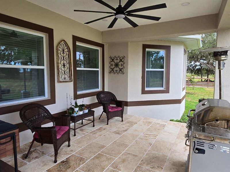 Exterior details and patio area of a home in , Dover (Image 3).