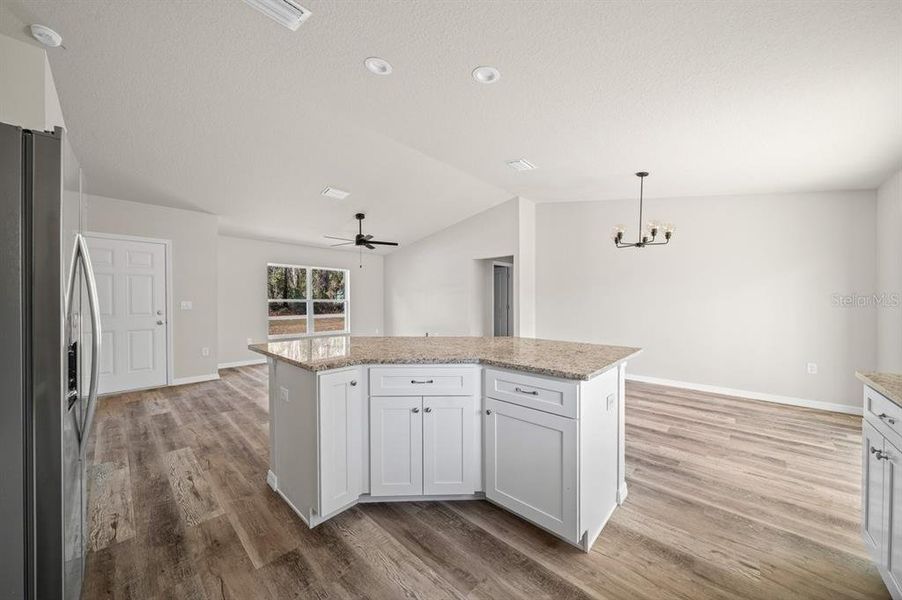 Furnished interior view inside a new home in , Citrus Springs (Image 11).