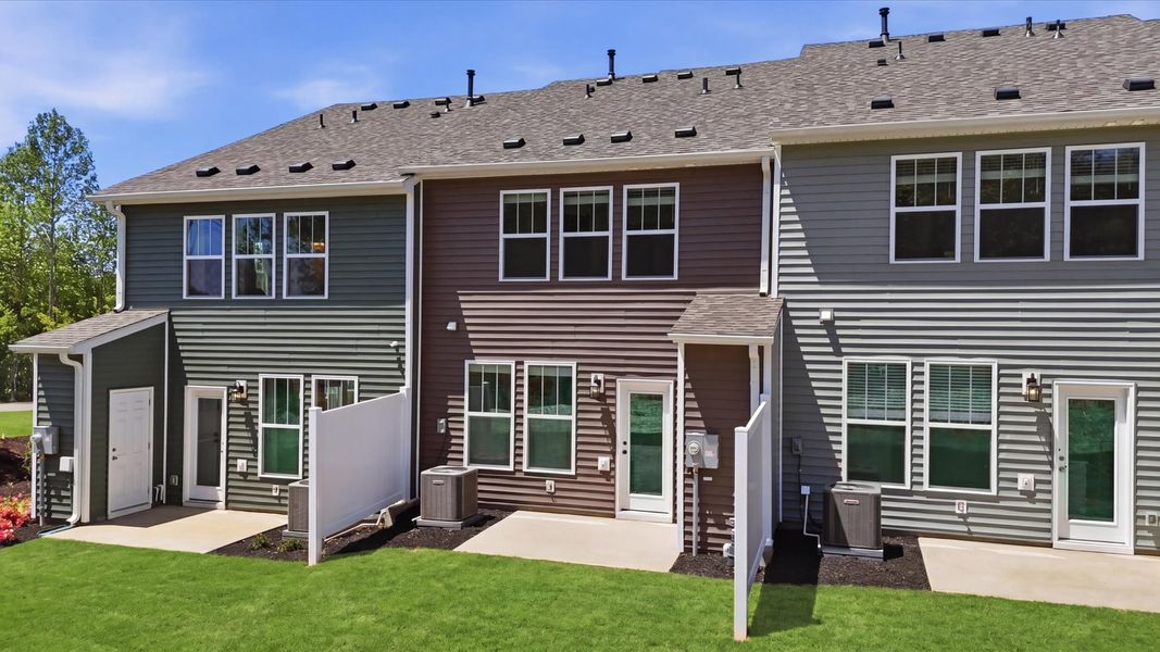 Exclusive backyard with accomplished detail and elevated outdoor living potential located near Downtown Greenville