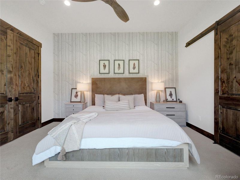 Furnished interior view inside a new home in , Silverthorne (Image 27).