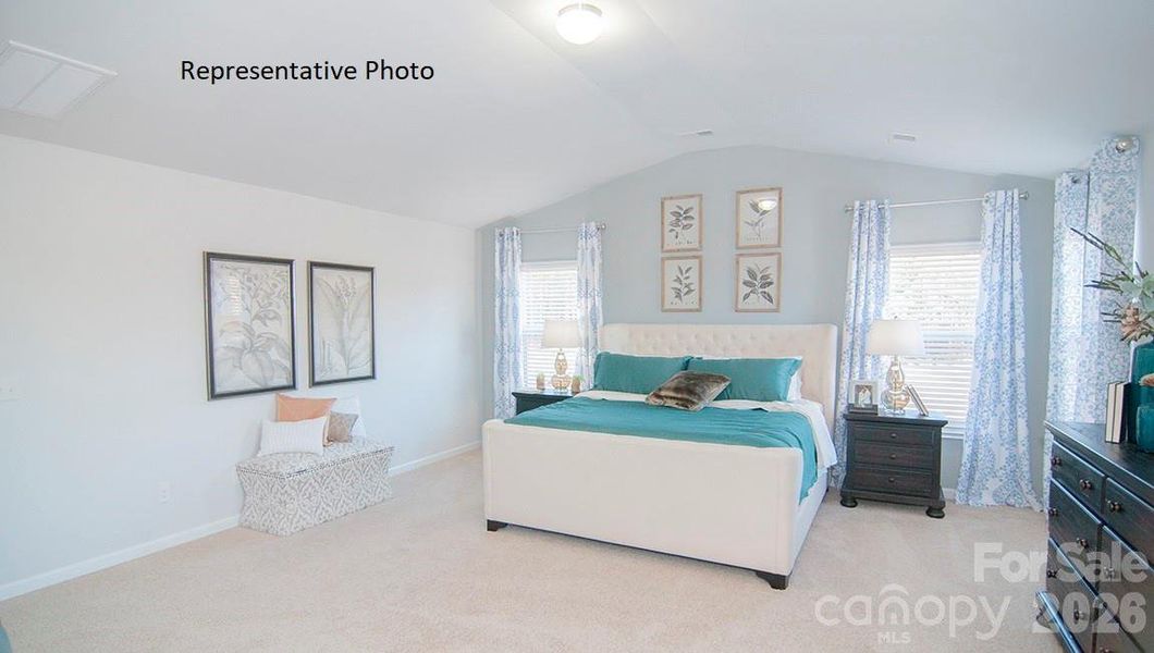 Furnished interior view inside a new home in Wallace Springs, Statesville (Image 43).