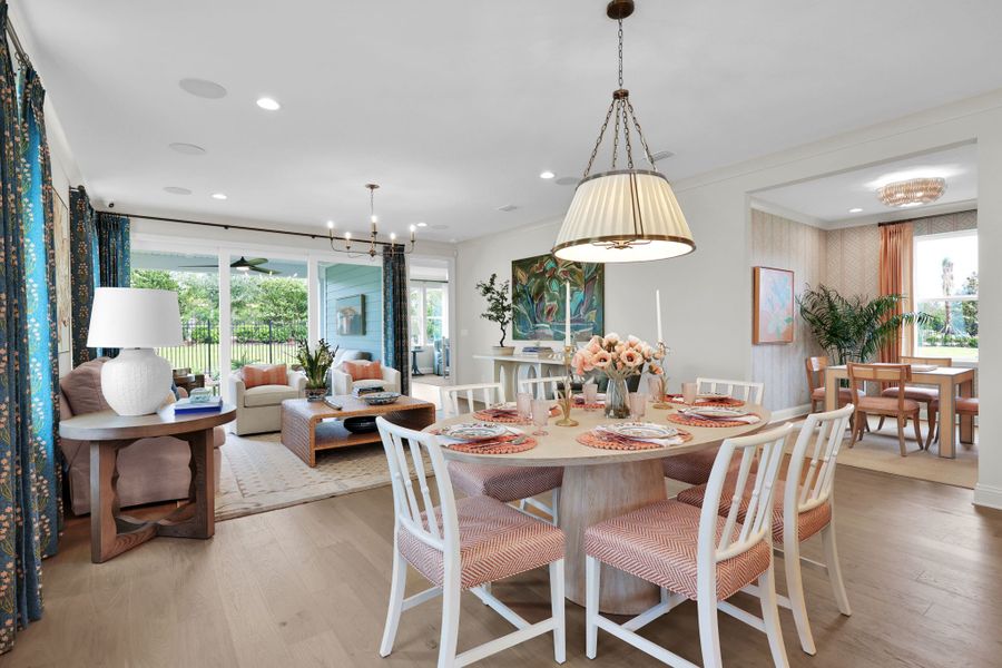 Representative furnished interior of a home built from the Atlas by Riverside Homes in Seabrook Village at Nocatee, Ponte Vedra (Image 16).