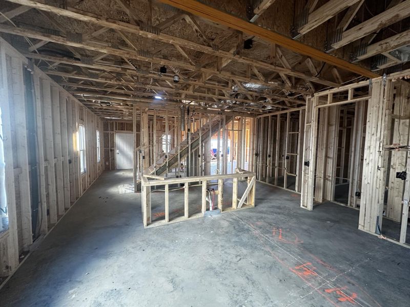 In-progress construction of a new home in Watson Hill, Summerville, SC (Image 51).