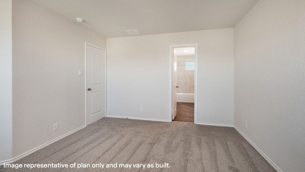 Spacious, unfurnished interior of a new home in Riverstone at Westpointe, San Antonio (Image 19).