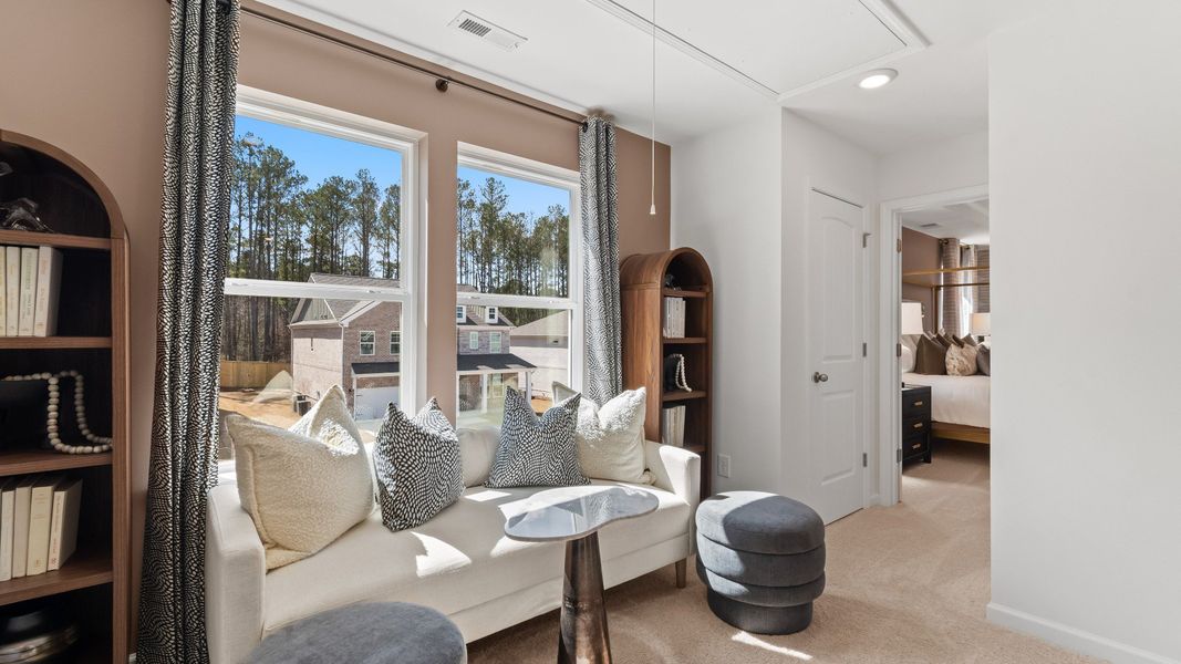 Furnished interior view inside a new home in Bowers Farm Townhomes, McDonough (Image 15).
